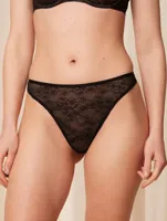 Bright Spotlight high leg string - Kanten hoog opgesneden string - thumbnail