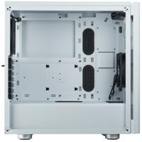Carbide Series 275R TG - Midtowermodel - ATX - geen voeding (ATX) - USB/Audio - gehard glas - wit - thumbnail