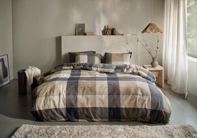Beddinghouse Beddinghouse Dario dekbedovertrek 140x200/220 Taupe