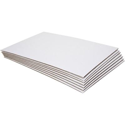 Vellen van golfkarton, afm 42x60x0,7 cm, 10 stuk/ 1 doos
