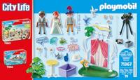 PLAYMOBIL - Stadsleven - Bruidspaar en camera - Buiten - Wit - Vanaf 4 jaar - thumbnail