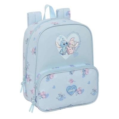 Schoolrugzak Lilo & Stitch Licht Blauw 22 x 27 x 10 cm