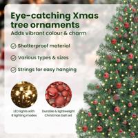 VidaXL Kerstboom met 300 led met standaard groen 210 cm pvc - thumbnail