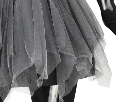 Ballerina Skelet Met Tutu Zwart Vrouw