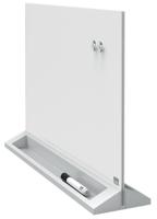 Desktop glasbord Nobo vrijstaand magnetisch 58,5x44,7cm - thumbnail