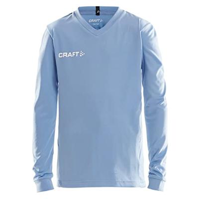 Craft 1906886 Squad Solid Jersey LS JR - MFF Blue - 122/128