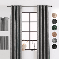 Lifa-Living - gordijnen - verduisterend - polyester - taupe - 150 x 260 cm - 8 ophangringen - thumbnail