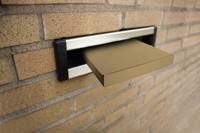 Raadhuis RD-352003-25 Brievenbusdoos 180x115x28mm Krimp 25 Stuks Golfkarton Bruin - thumbnail