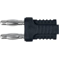 Schützinger KURZ 10-4 IG MB Ni / SW Kortsluitingsstekker Zwart 1 stuk(s) - thumbnail