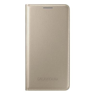 EF-FG850BFEGWW Samsung Flip Cover Galaxy Alpha Gold
