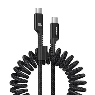 Baseus Fast Charging USB-C naar USB-C Fish-Eye 100 W, 1 m (zwart)