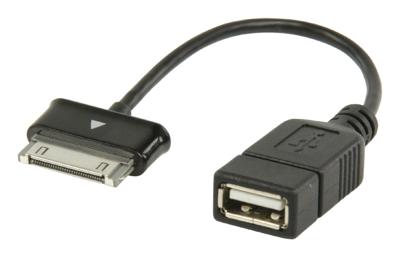 Valueline Vlmp39205b0.20 Usb 2.0 A - Samsung 30-pin Otg Datakabel 0,20 M Valueline Vlmp39205b0.20 Usb 2.0 A - Samsung 30-pin Otg Datakabel 0,20 M