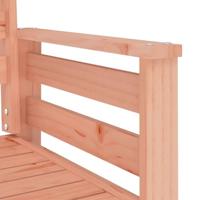 Tuinbank met tafel 2-zits massief douglashout - thumbnail