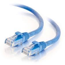 Aansluitkabels naar Go Cat6 Slijploze patchkabel. 3 Feet/ 0.91 Meters blauw