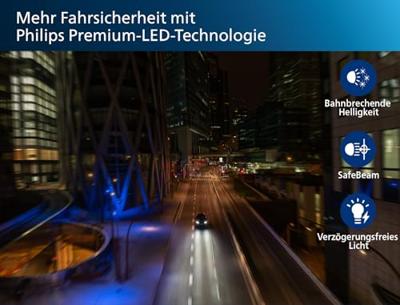 Philips Hoofdlamp "ultinon pro6000 booster". lamp set 12v h7 led ultinon pro6000