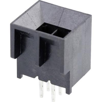 Molex 452800401 Male header, inbouw (standaard) Totaal aantal polen: 4 Rastermaat: 3 mm Inhoud: 1 stuk(s) Tray