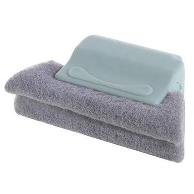 Raam groef reinigingsdoekje reinigingsborstel (grijs groen)