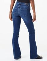 Only Onlblush Mid Flared Dnm Tai021 Flare Dark Blue Denim - thumbnail