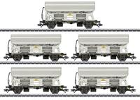 Märklin 046306 Zwenkdakwagen Tds van Armita Wagons Amsterdam B.V., set van 5 stuks - thumbnail