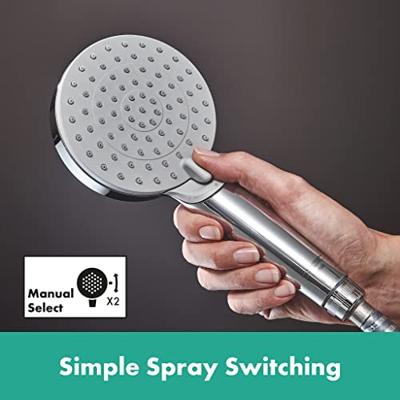 Hansgrohe Vernis Blend showerpipe met thermostaat ecosmart chroom 26089000 - thumbnail