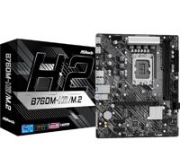 ASRock B760M-H2/M.2 Moederbord Socket Intel LGA 1700 Vormfactor Micro-ATX Moederbord chipset Intel® B760 - thumbnail