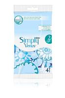 Gillette Simply Venus 2 Wegwerpscheermesjes 4st - thumbnail