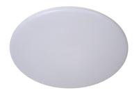 Lucide OLSON - Plafonnière Badkamer - Ø 29 cm - LED - CCT - 1x24W 3000K/6500K - IP44 - Opaal - thumbnail