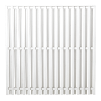 Wit Houten Tuinscherm Nagano 180 x 180 CM - thumbnail