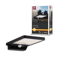 Paulmann 95393 Solveig Wandlamp op zonne-energie Energielabel: G (A - G) 4 W Warmwit Zwart - thumbnail