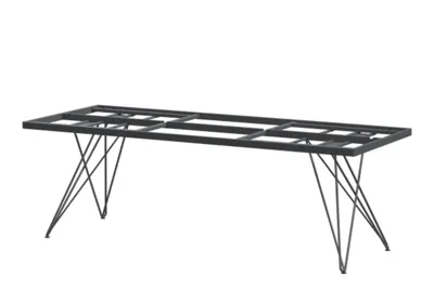 4 Seasons Outdoor | Tampa Tafelframe 220 x 95 cm | Antraciet