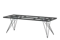 4 Seasons Outdoor | Tampa Tafelframe 220 x 95 cm | Antraciet - thumbnail