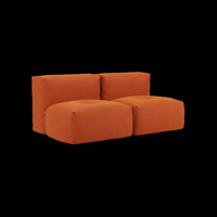 Soft Sofa Indoor - 2 Seater - thumbnail
