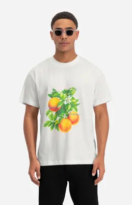 In Gold We Trust The Orange T-Shirt Heren Wit - Maat XS - Kleur: Wit | Soccerfanshop