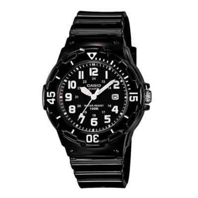 Casio LADY DIVER - FULL BLACK (Ø 34 mm) Dames horloge