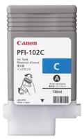 Canon Inktcartridge PFI-102 C Origineel Cyaan 0896 B 001 - thumbnail