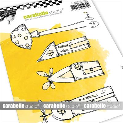Carabelle Studio • cling stamp a6 fairy town