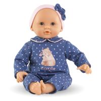 Baby Calin Capucine teddybeer blauw - thumbnail