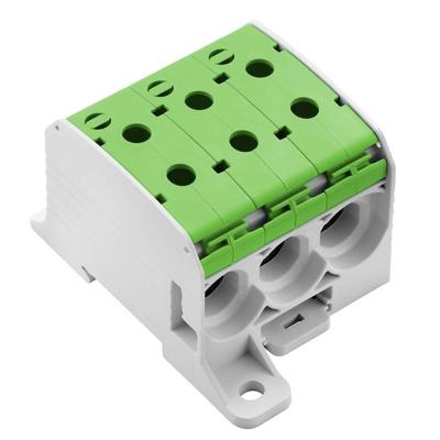 Weidmüller 2874600000 Verdeelblok Schroeven Lichtgrijs, Groen 1 stuk(s)