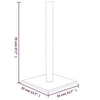 VidaXL Krabpaal 35x35x70 cm crèmekleurig - thumbnail