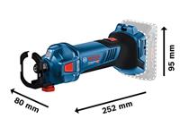 Bosch Professional GCU 18V-30 solo Gipsfrees met accu 18 V - thumbnail