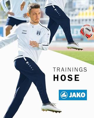 JAKO 8495 Trainingsbroek Active - Marine/Wit - L