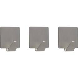 Tiger Baseline Square Small Handdoekhaak RVS Tiger Baseline Square Small Handdoekhaak RVS