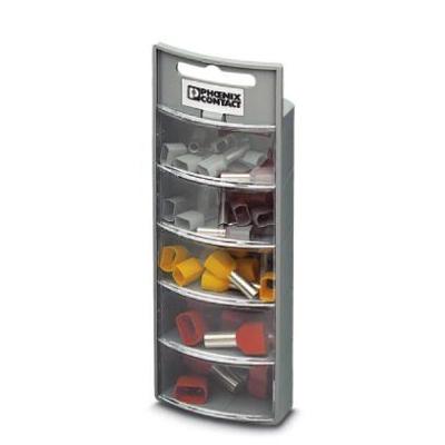 Phoenix Contact 3202999 Assortiment dubbele adereindhulzen 4 mm², 6 mm², 10 mm² Deels geïsoleerd Grijs, Geel, Rood 40 stuk(s)