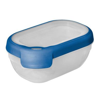 Curver grand chef vershoudbak rechthoek 0.5l transparant/donkerblauw