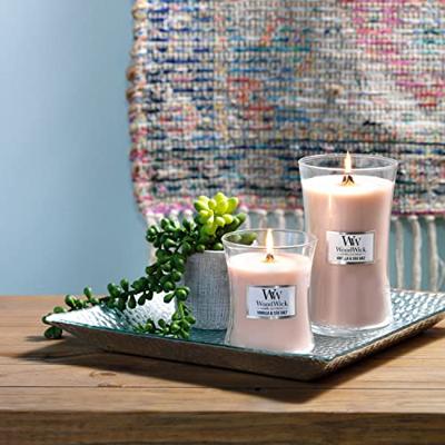 WoodWick vanilla & sea salt large candle