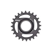 Pinion kettingwiel chain ring alu, 24t.,black - thumbnail