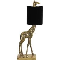 Light & Living Tafellamp 'Giraffe' 61cm, kleur Antiek Brons/Zwart - thumbnail