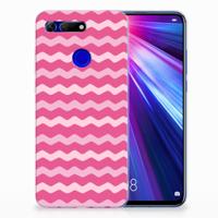Honor View 20 TPU bumper Waves Pink - thumbnail