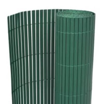 VidaXL Tuinafscheiding dubbelzijdig 110x500 cm groen VidaXL Tuinafscheiding dubbelzijdig 110x500 cm groen