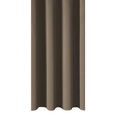 Gordijnstof Milano - taupe - Leen Bakker